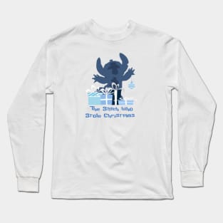 The Stitch who stole Christmas Long Sleeve T-Shirt